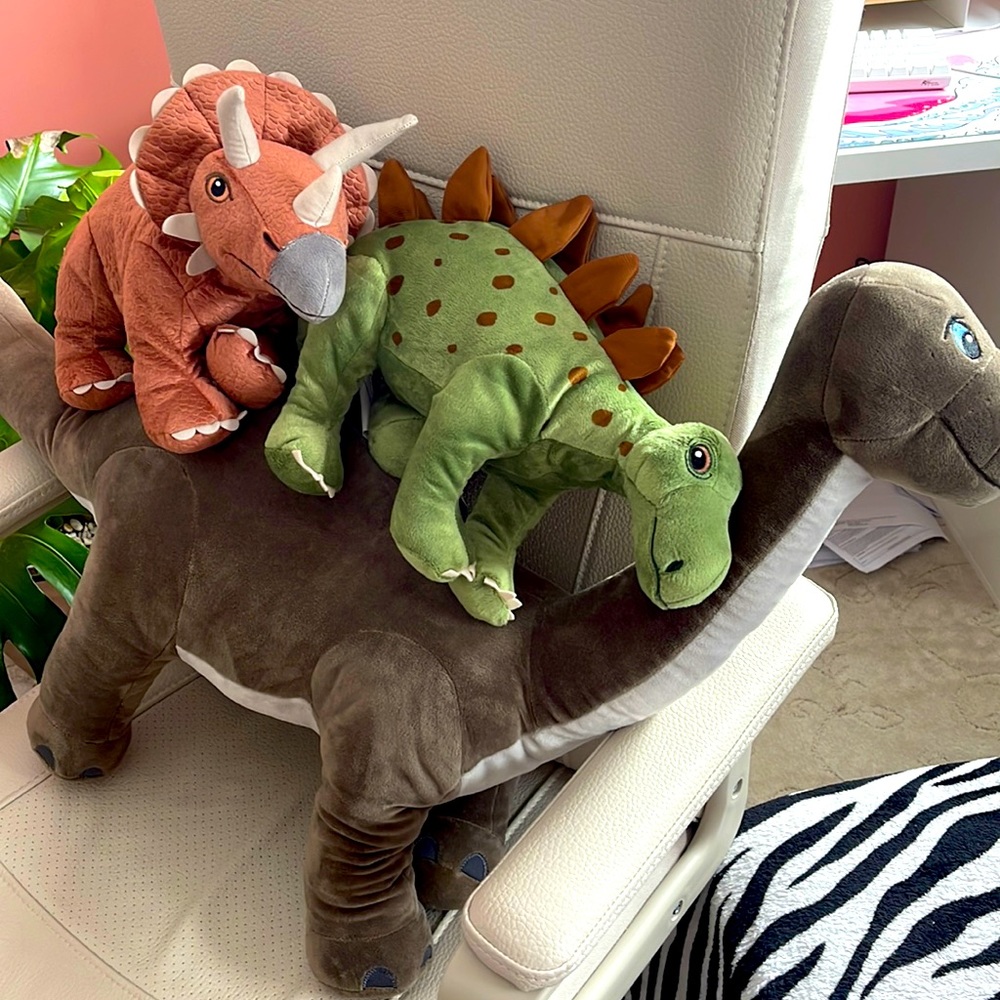 IKEA JÄTTELIK dinosaur plushies